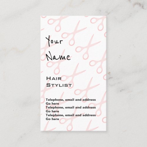 Echoes Hair Stylist Appointment Cards