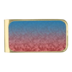 Echoes in Bluefire Gold Finish Money Clip