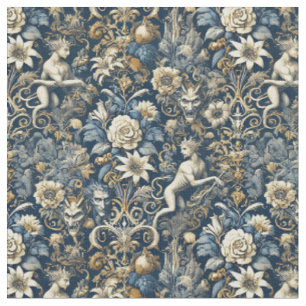Echoes in Chaos – Gothic Classic Tile Fabric