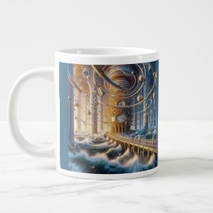Echoes of '73: The Chronos Ocean's Labyrinth Giant Coffee Mug