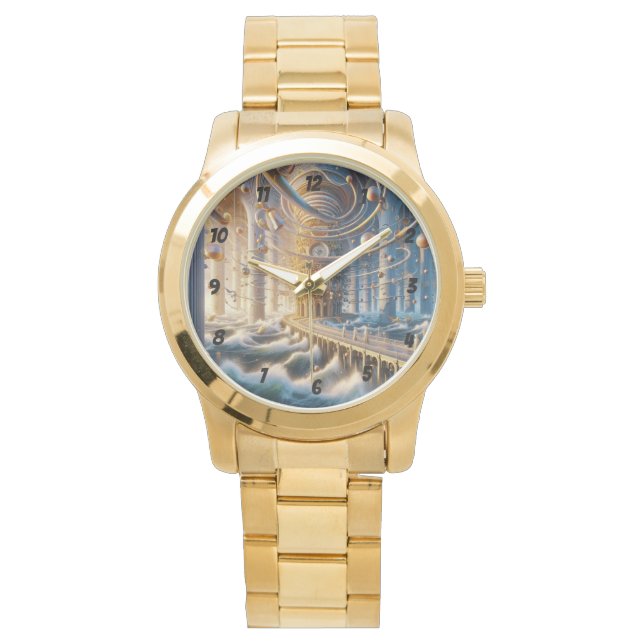 Echoes of '73: The Chronos Ocean's Labyrinth Watch (Front)