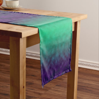 Echoes of Amethyst Tide Long Table Runner