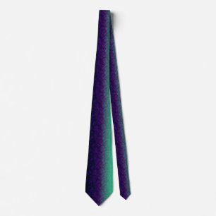 Echoes of Amethyst Tide Neck Tie