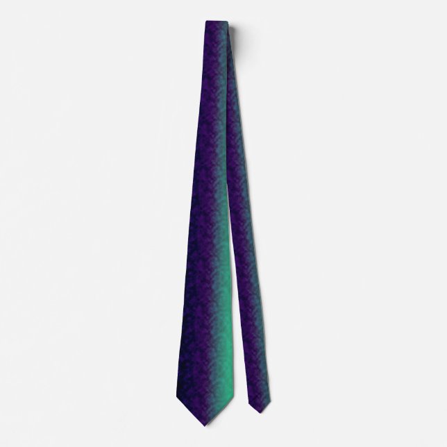 Echoes of Amethyst Tide Neck Tie (Front)