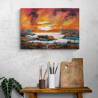 Echoes Of Color Acrylic Print 