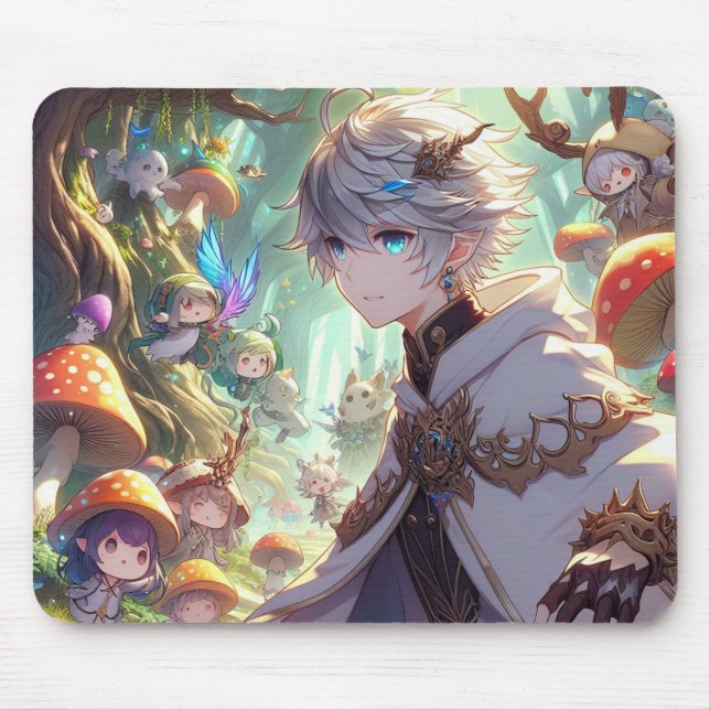 Echoes of Elven Hearts Mouse Pad (Front)