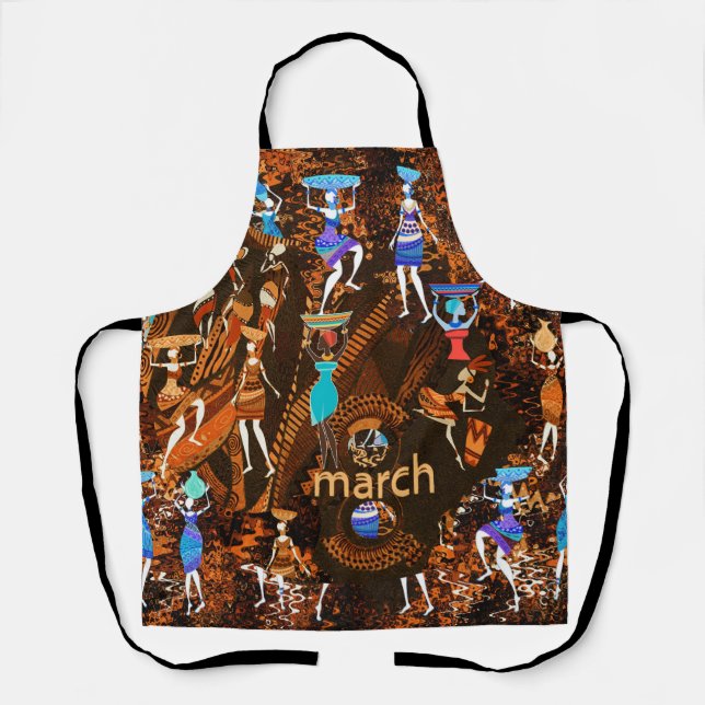  Echoes of Empowerment: March 8th Apron (Front)