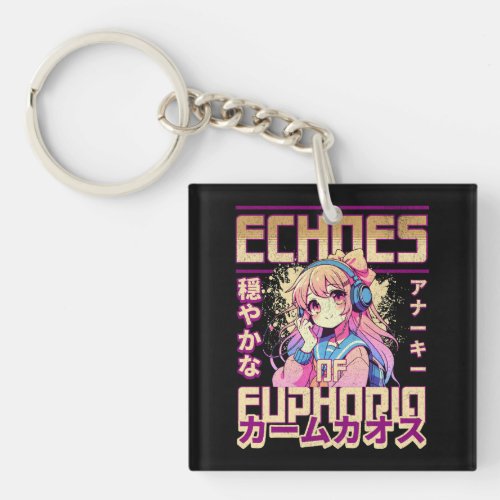 Echoes of Euphoria Keychain