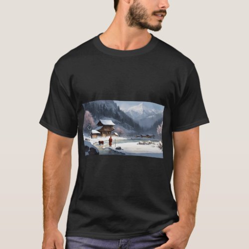 Echoes of Kashmir A Journey Through Time and Cult T_Shirt