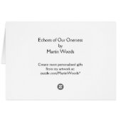 Echoes of Our Oneness Cards (Back Horizontal)