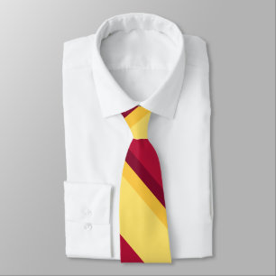 Echoes of Sunset Diagonally-Striped Tie