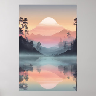 Echoes of the Morning Sun Poster