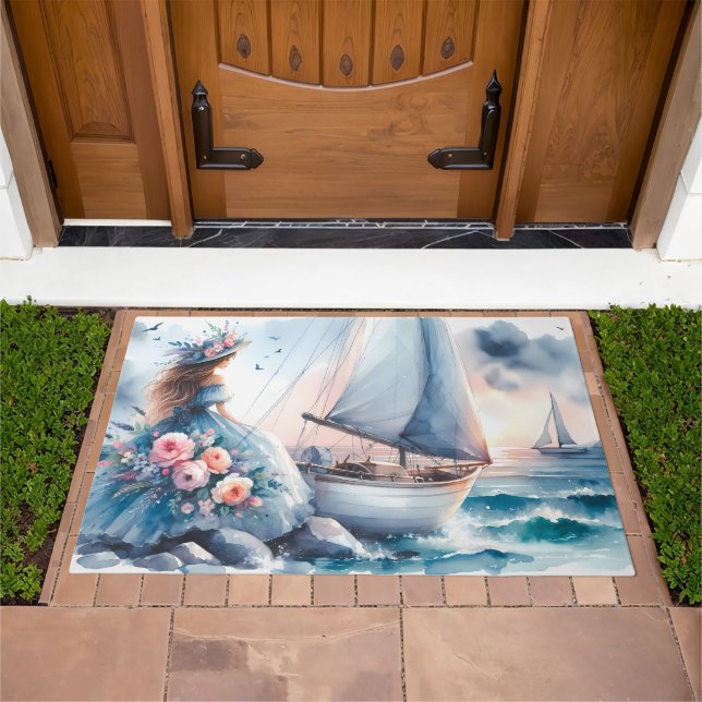 Echoes of the Tide Doormat (Outdoor)