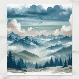 Echoes Through the Misty Pines Envelope Liner