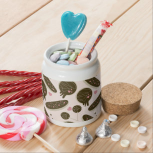 Eclair Donuts Cake Pops Valentine's Day Party Candy Jar