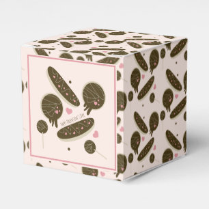 Eclair Donuts Cake Pops Valentine's Day Party Favor Boxes