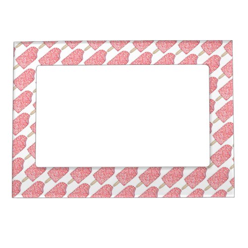 Eclair Strawberry Shortcake Ice Cream Popsicles Magnetic Frame