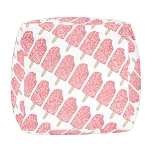 Eclair Strawberry Shortcake Ice Cream Popsicles Pouf