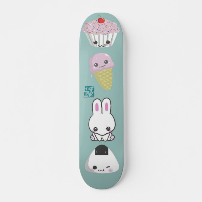 EclaireArt Kawaii Skateboard Deck (Front)