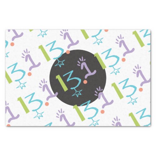 Eclectic 131 Half Marathon Themed Tissue Paper