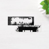 Eclectic Black + White - Skinny Card (Desk)