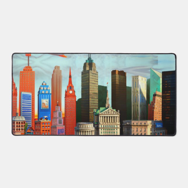 Eclectic Capitalism Desk Mat (Front)