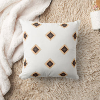 Eclectic Contemporary Minimal Regal Elegance Throw Pillow