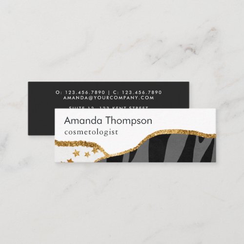 Eclectic Glitter Business Card