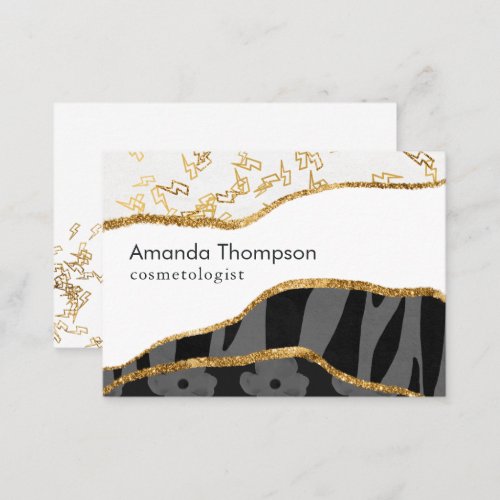 Eclectic Glitter Business Card