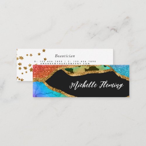 Eclectic Glitter Business Card