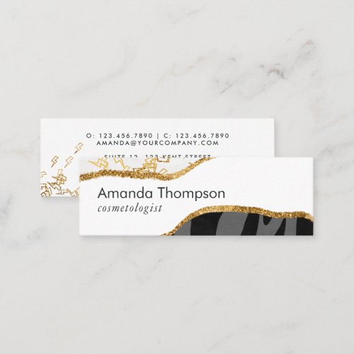 Eclectic Glitter Business Card