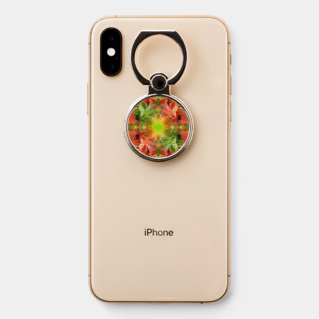 Eclectic Phone Ring Stand (On Phone)