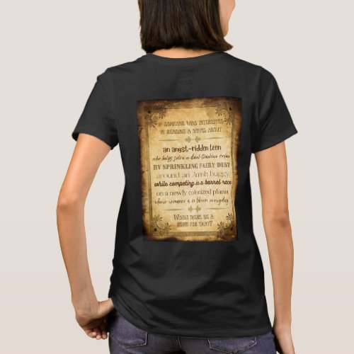 Eclectic Reader with Amish Buggy Addition T_Shirt