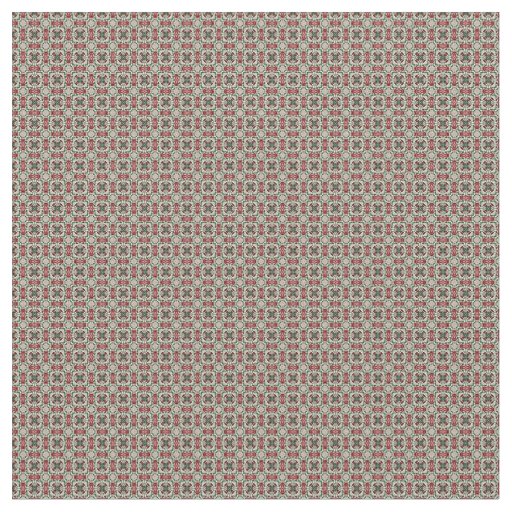 Eclectic Rustic Grungy Muted Christmas Pattern Fabric