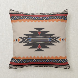 Eclectic Southwest Throw Pillow