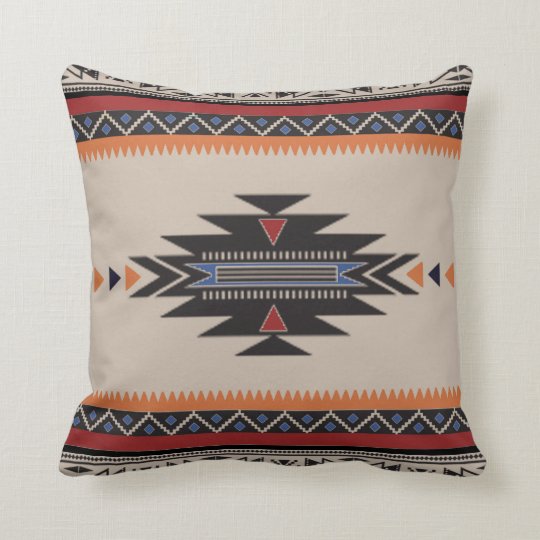 Eclectic Southwest Throw Pillow