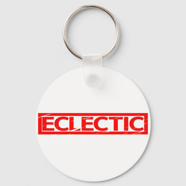 Eclectic Stamp Keychain (Front)