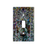 Eclectic Vintage Stained Glass Uncommon Design Light Switch Cover at Zazzle