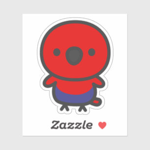 Eclectus Parrot / Female Sticker