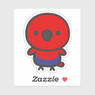 Eclectus Parrot / Female Sticker