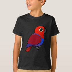 Customizable Female Eclectus Parrot Kids' Hanes TAGLESS® T-Shirt
