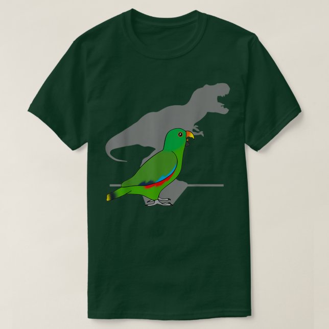 Eclectus Parrot funny T-Shirt (Design Front)