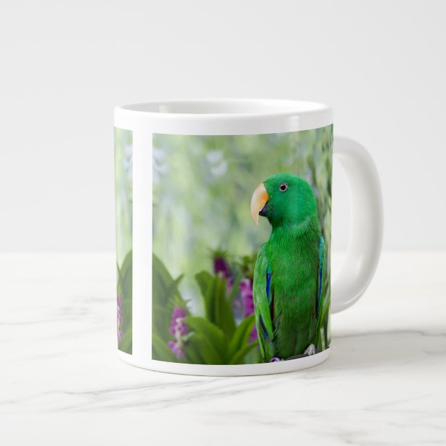Eclectus Parrot Male Giant Coffee Mug (Front Right)