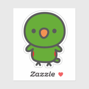 Eclectus Parrot / Male Sticker
