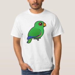Customizable Male Eclectus Parrot Men's Crew Value T-Shirt