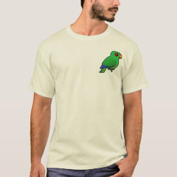 Customizable Male Eclectus Parrot Men's Basic T-Shirt