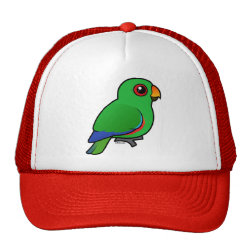 Customizable Male Eclectus Parrot Trucker Hat