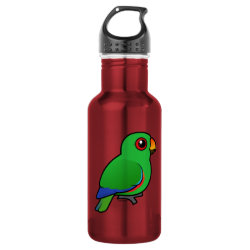 Customizable Male Eclectus Parrot Water Bottle (24 oz)