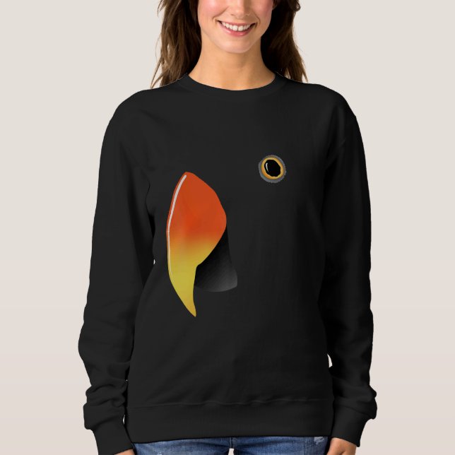 Eclectus Parrot Sweatshirt (Front)