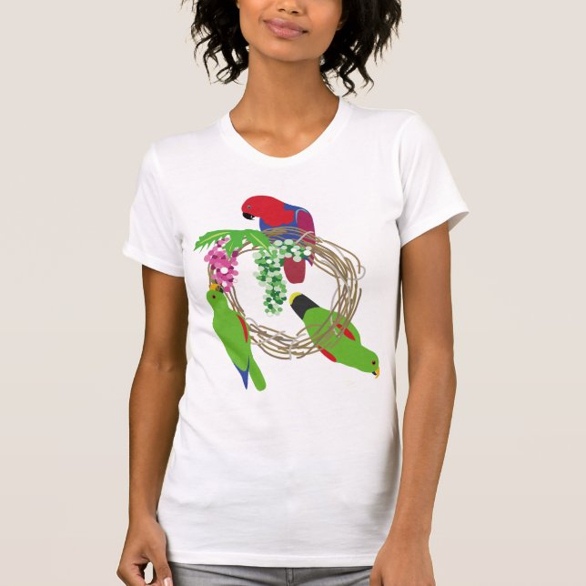 Eclectus Parrot T-Shirt (Front)